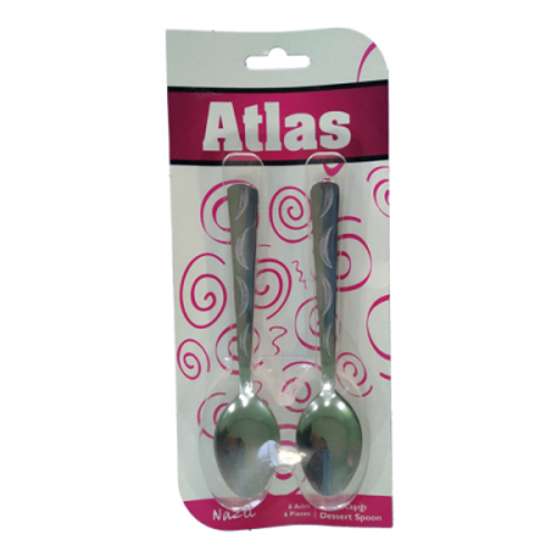 6 PARÇA  METAL TATLI KAŞIK (4401)