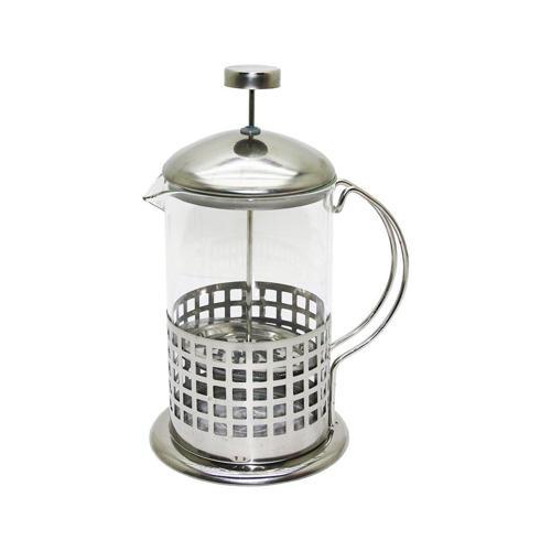 FRENCH PRESS 800ML CAM BİTKİ SÜZGEÇİ METAL KAFES - KAPAK (4401)