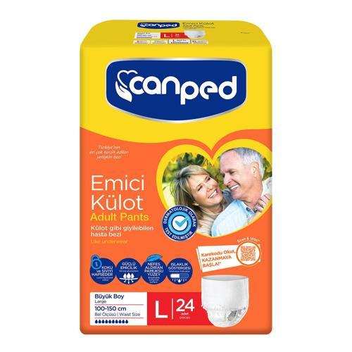 Emici Külot Büyük Boy Large 24 lü