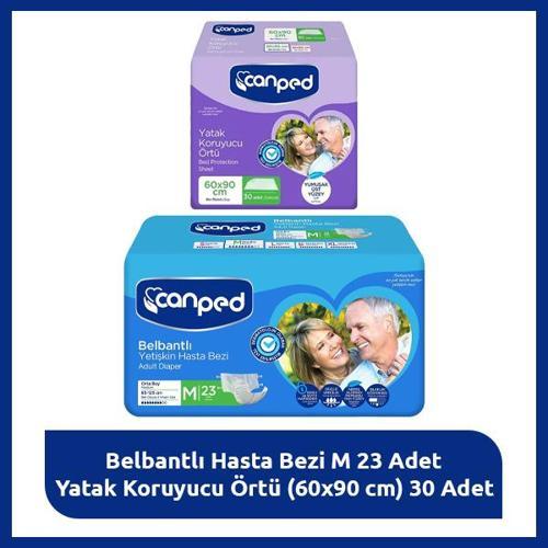 Hasta Bakım Seti M–Belbantlı Bezi & Yatak Örtüsü