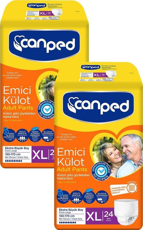 Emici Külot Extra Büyük Boy Large 48 li