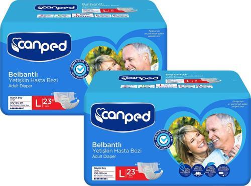 Belbantlı Hasta Bezi Büyük Boy Large 46 Adet