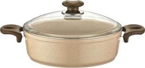 Safran Granit Basık Tencere 22 cm