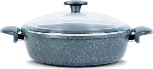 | Karnıyarık Tenceresi | Love Serisi | 28 Cm | Gri