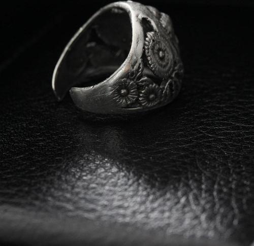 Bakımlı Erkek için Ayarlanır Heykel Stil Yüzük