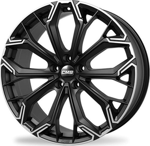 -1548-02 8.0x19" -5x114.3 ET45 67.2 PART DİAMOND MATT BLACK Jant (4 Adet)