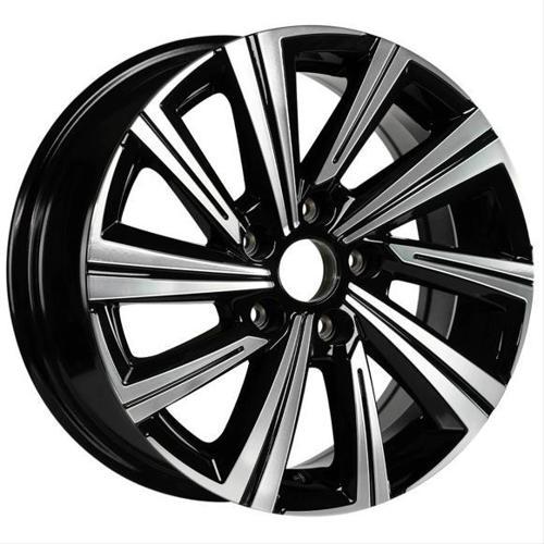 -S1005-08 7.0x16" -5x108 ET35 67.1 Deep Black Diamond Gloss Jant (4 Adet)