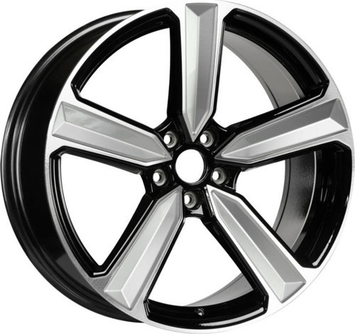 -S1015-01 8x18" -5x112 ET35 66.45 Deep Black Silver Diamond Jant (4 Adet)