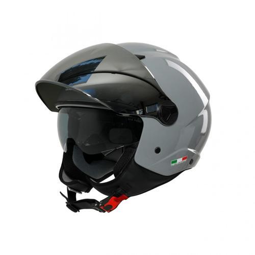 SW 765 AYNALI VİZÖRLÜ YARIM KASK NARDO GRİ