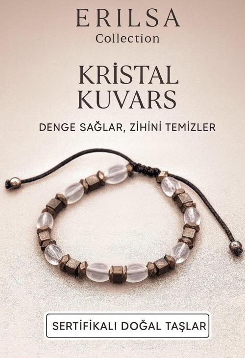 Sertifikalı Ham Kristal Kuvars Bileklik – Enerji Temizleyici Zihin Dengeleyici