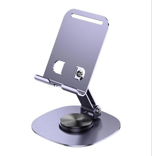 K72 Metal 360 Döner Katlanır Masaüstü Telefon ve Tablet Standı