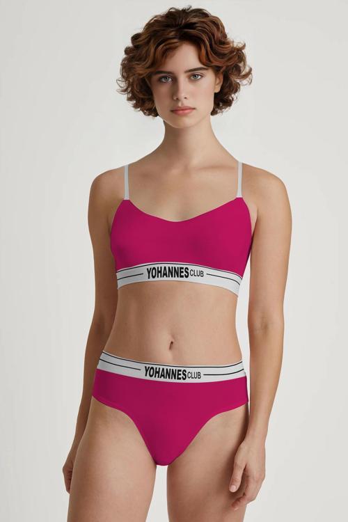 , Kadın Pamuklu İç Çamaşırı Takımı, (Bralet/Hipster Külot)