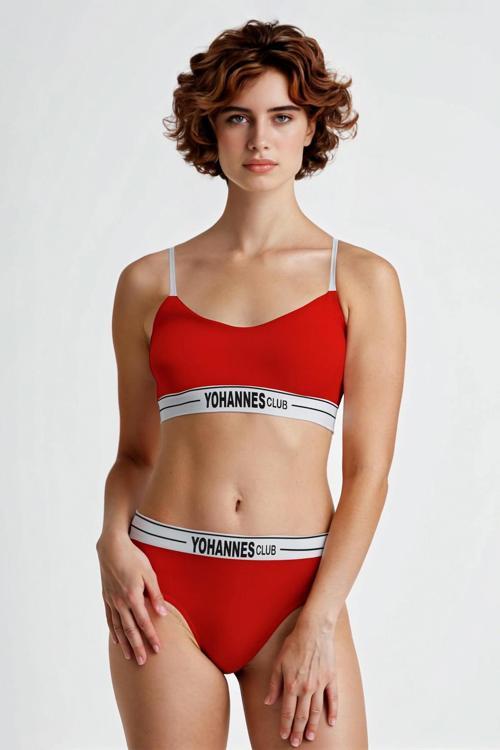 , Kadın Pamuklu İç Çamaşırı Takımı, (Bralet/Hipster Külot)