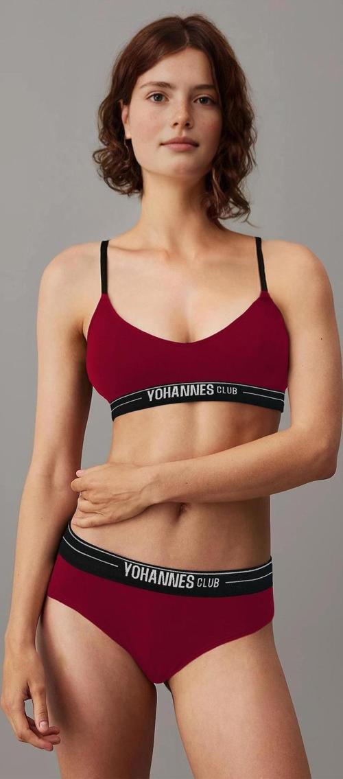 , Kadın Pamuklu İç Çamaşırı Takımı, (Bralet/Hipster Külot)