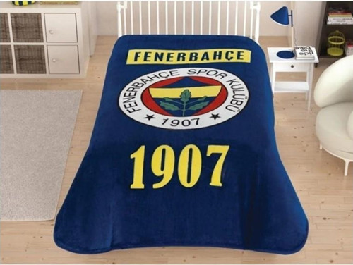 LİSANSLI TEK KİŞİLİK BATTANİYE FENERBAHÇE KLASİK LOGO