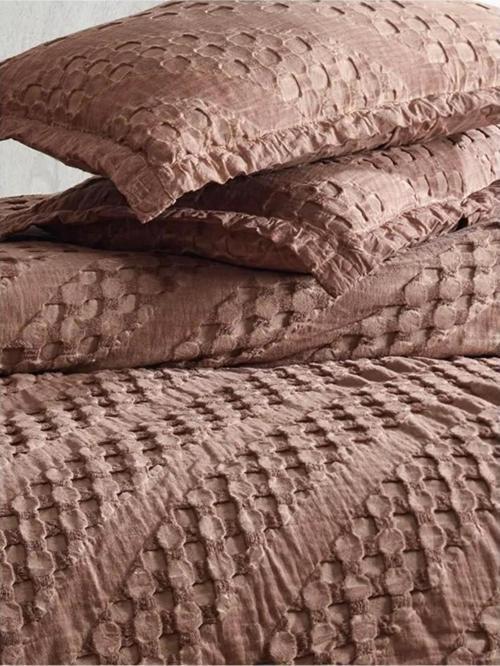 JAKARLI YATAK ÖRTÜSÜ ÇİFT KİŞİLİK ENZA BEJ