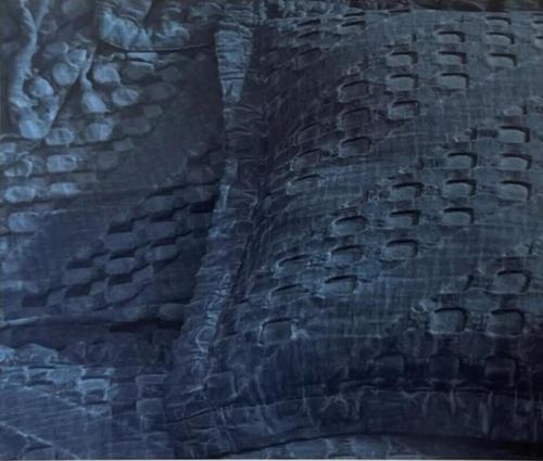 JAKARLI YATAK ÖRTÜSÜ ÇİFT KİŞİLİK ENZA DENİM