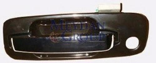 2002-2007 Nissan Xtrail Ön Kapı Dış Açma Kolu Sol (Kolu Nikelajlı-Çerçevesi Siyah) (Adet) (Oem No:80