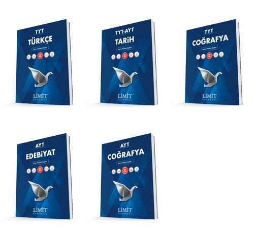 Limit Kurumsal Tyt Ayt Eşit Ağırlık Konu Anlatım Föyleri Seti 5 Kitap