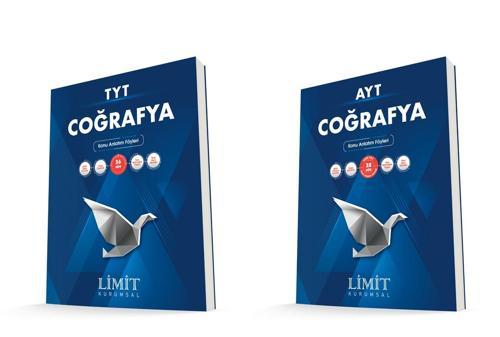 Limit Kurumsal Tyt Ayt Coğrafya Konu Anlatım Föyleri Seti 2 Kitap