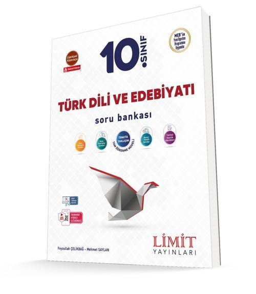 Limit 2026 10. Sınıf Türk Dili Ve Edebiyatı Soru Bankası Güncel Müfredat