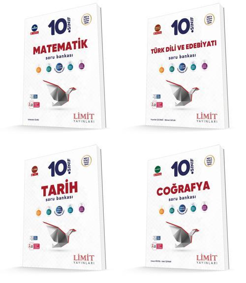 Limit 2026 10. Sınıf Eşit Ağırlık Soru Bankası Seti 4 Kitap Güncel Müfredat
