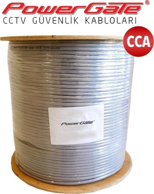 Cell 250mt, 2+1 (2x0,22+0,25) Cca %40 Bakır Alışımlı,cctv Güvenlik Kablosu