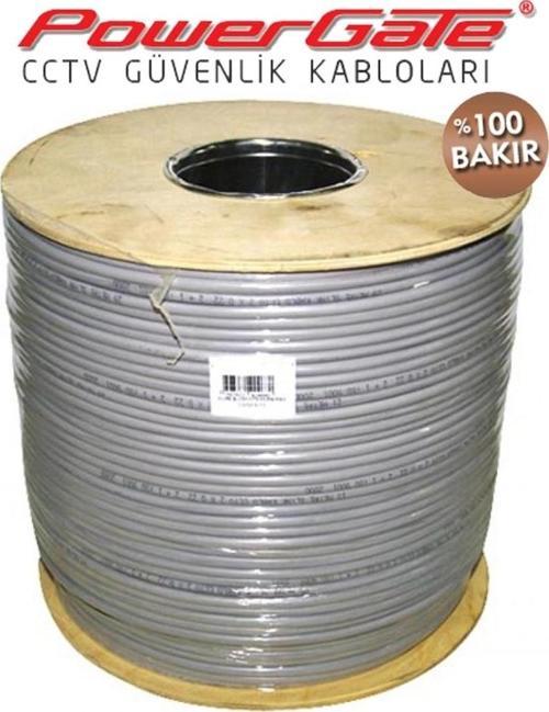 Pro 500mt, 2+1 (2x0,50+0,33) %100bakır, Cctv Güvenlik Kablosu