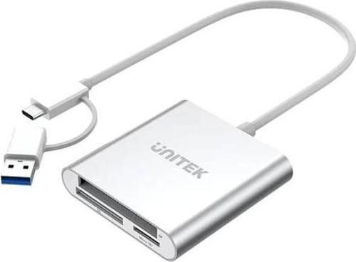 Unıtek Usb-c/a To Hafıza Kart Okuyucu Sd/cf/mıcro Sd 5gbps (y-9313d)
