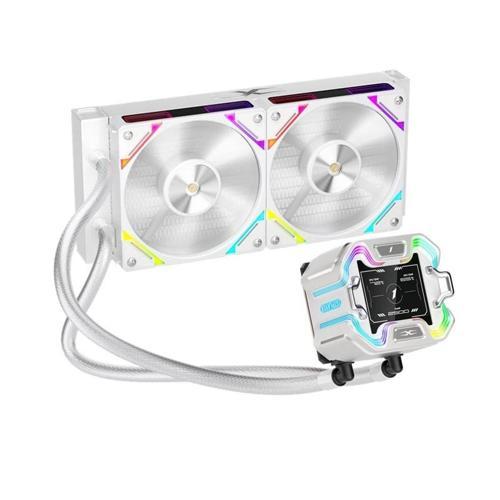 X Starshıp 240mm Beyaz Argb Ips 2.4" Dijital Ekranlı Am5,am4/lga 1851, Lga 1700 Premıum İ