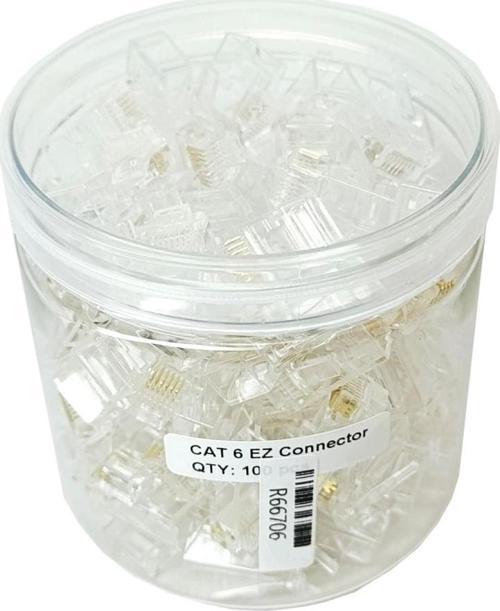 Pg-j02, Rj45, Yeni Nesil Utp Jac,  Cat6, (100lü Kutu)