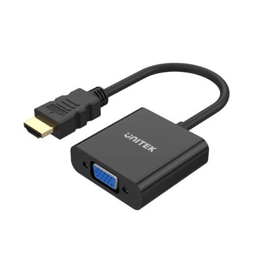 Unıtek Hdmı To Vga Dönüştürücü Ses Destekli 1080p&60hz (y-6333)