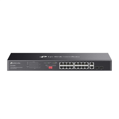 Ds1018gmp, 18 Port Gigabit, 16 Port Gigabit Poe+, 250w, 4 Port Combo Gigabit Sfp, Yönetilemez