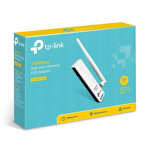 Tp-lınk Tl-wn722n, 150mbp, 2.4ghz, 4dbi Anten, Usb2.0, Wıreless Ethernet