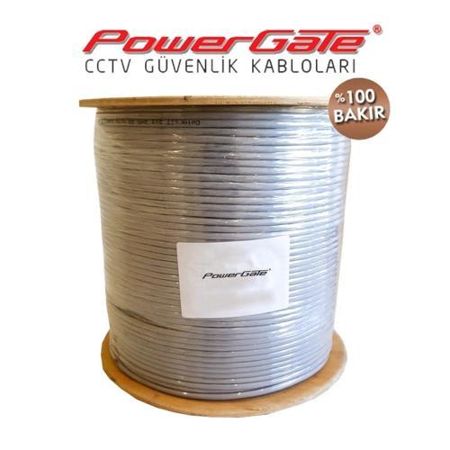 Pro 250mt, 2+1 (2x0,50+0,33) %100bakır, Cctv Güvenlik Kablosu