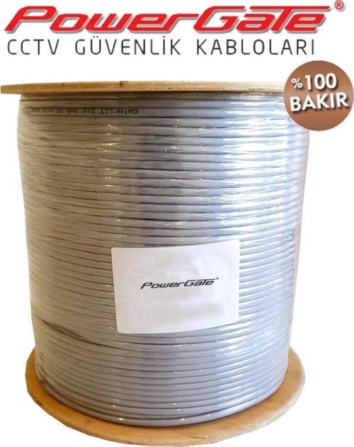 Pro 250mt, 2+1 (2x0,50+0,33) %100bakır, Cctv Güvenlik Kablosu
