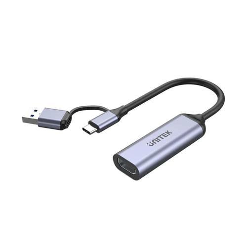 Unıtek 4k Vıdeo Capture Kart Hdmı To Usb-c/a (v1167a)