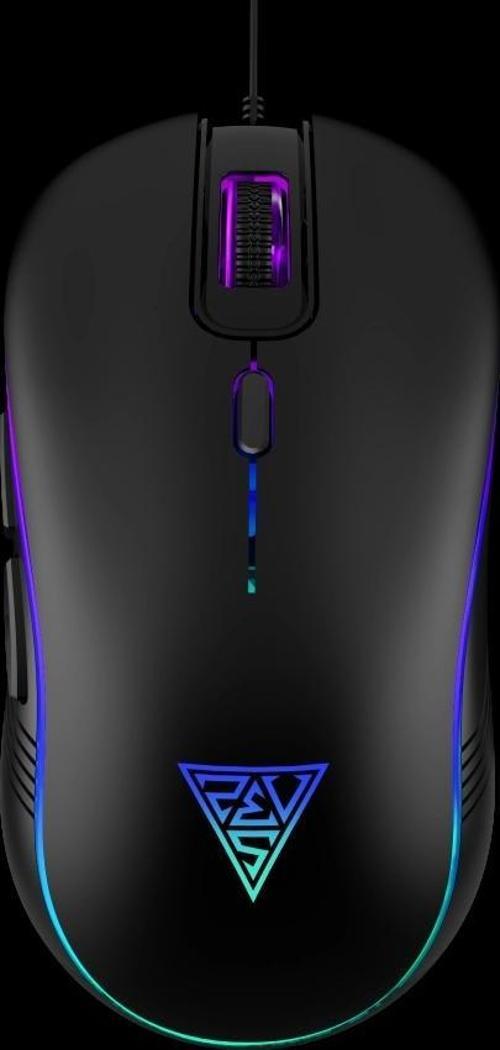 Gamdıas Aura Gs3, Çok Renkli Aydınlatma,  Usb Kablolu, 6 Tuşlu, Gaming Mouse, 3600dpı, Siyah