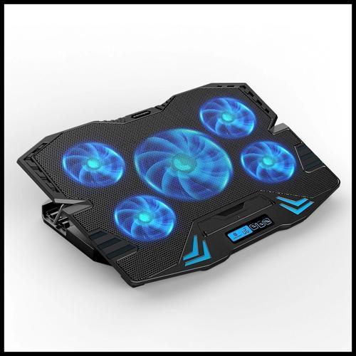 Dexım Dna003, 5ad Fan, 10"-17" Notebook Soğutucu, 5 Kademeli Stand, 5 Farklı Program, Ayarlanabilir 