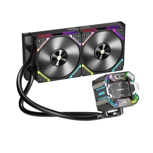 X Starshıp 240mm Siyah Argb Ips 2.4" Dijital Ekranlı Am5,am4 / Lga1851, Lg 1700 Premıum İ