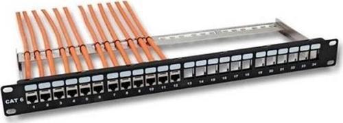 Uranıum 24 Port Ub24-3824l Cat6 Boş Patch Panel (10c-sb1u24pcat6ure1a)