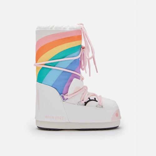 Kız Çocuk Bot (Kar) 80D3400270-AV20 Moon Boot Icon Unicorn White/Multicolor (23-26)