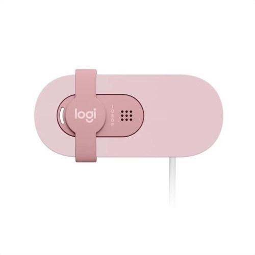 Logıtech  960-001623, Brıo 100 Wcm V-u0072, Full Hd, Dahili Mikrofonlu, Rose Webcam