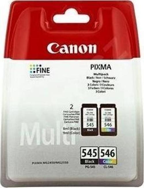Pg-545/cl-546 Multıpack Murekkep Kartus 2 Lı + Kagıt Hedıyelı