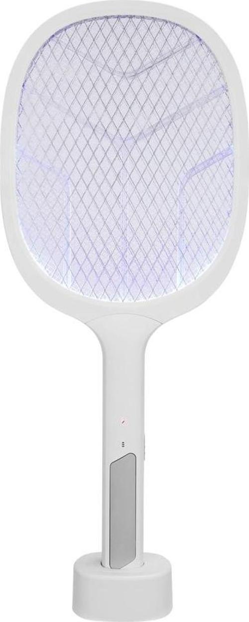 Asonıc As-a25, Beyaz-gri, 3000v, Raket Tipi, Uv Mor Işıklı, 1200mah, Bataryalı, Şarj Edilebilir, Sin