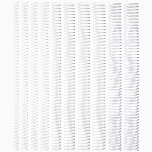 Plastik Helezon 18 Mm Şeffaf 100 Lü (1 Paket 100 Adet)