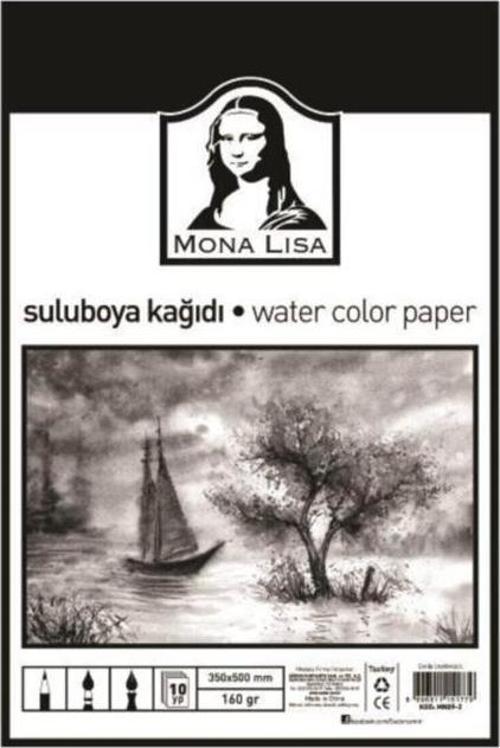 Monalisa Sulu Boya Kağıdı 35x50Cm 160 Gram 10 Yaprak MN09-2
