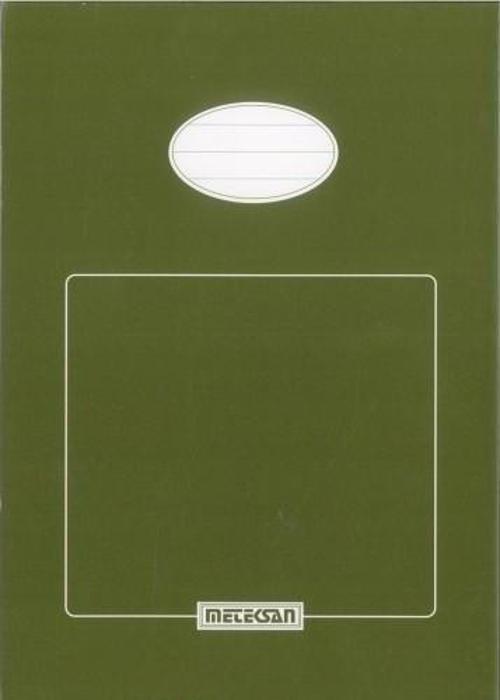 A4 Bloknot Karton Kapak Çizgili 50 Yaprak (12 Li Paket)