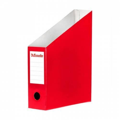 Kutu Klasör (Magazinlik) Karton 7.2X31.5X25Cm Kırmızı 5276-25 (6 Lı Paket)
