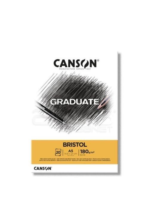 A5 Çizim Bloğu (Çizim Defteri) Graduate Cangrad Bristol 20 Yaprak 180 Gram 400110382